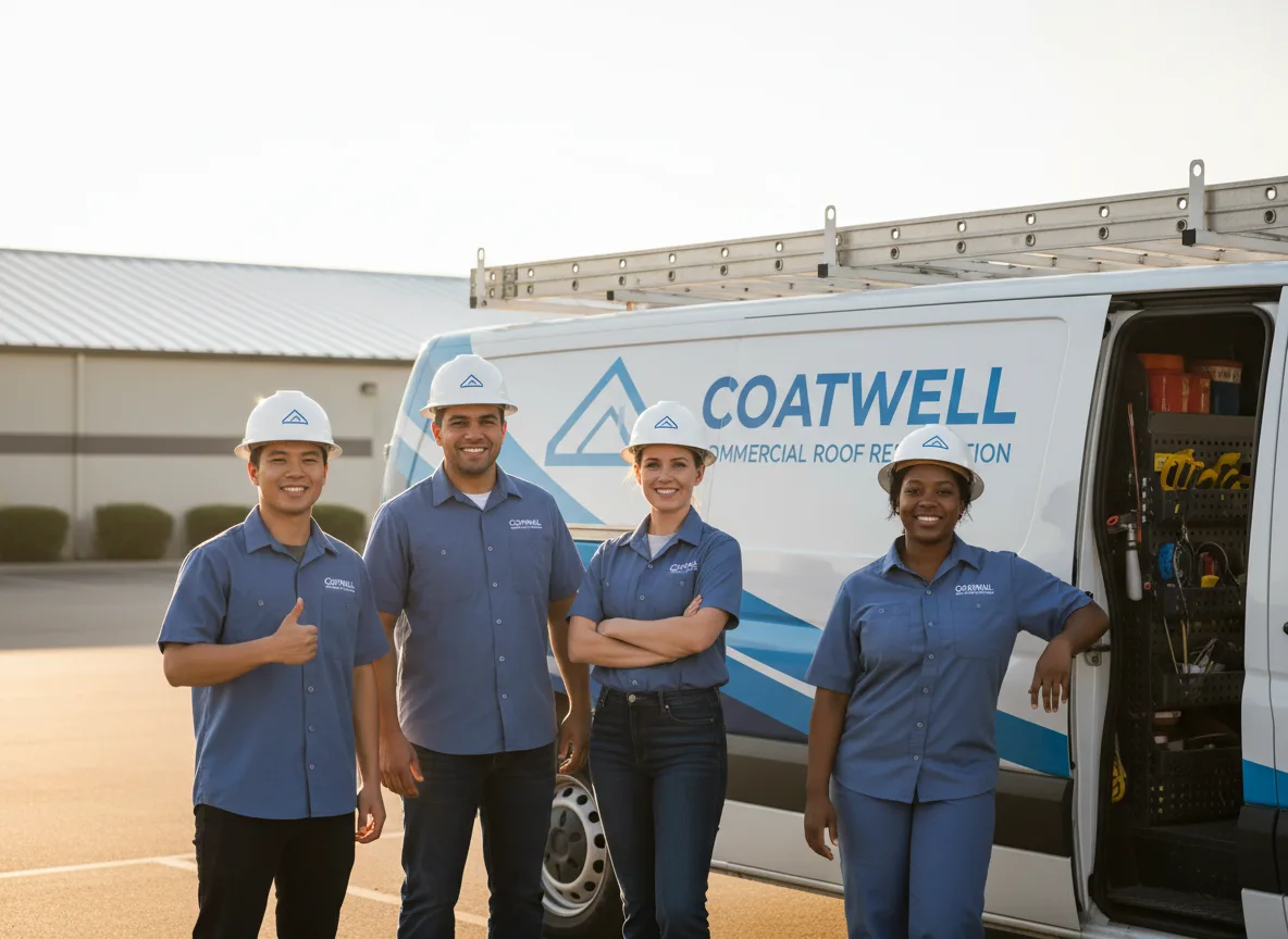 Commercial roof coating company in Natoma, KS